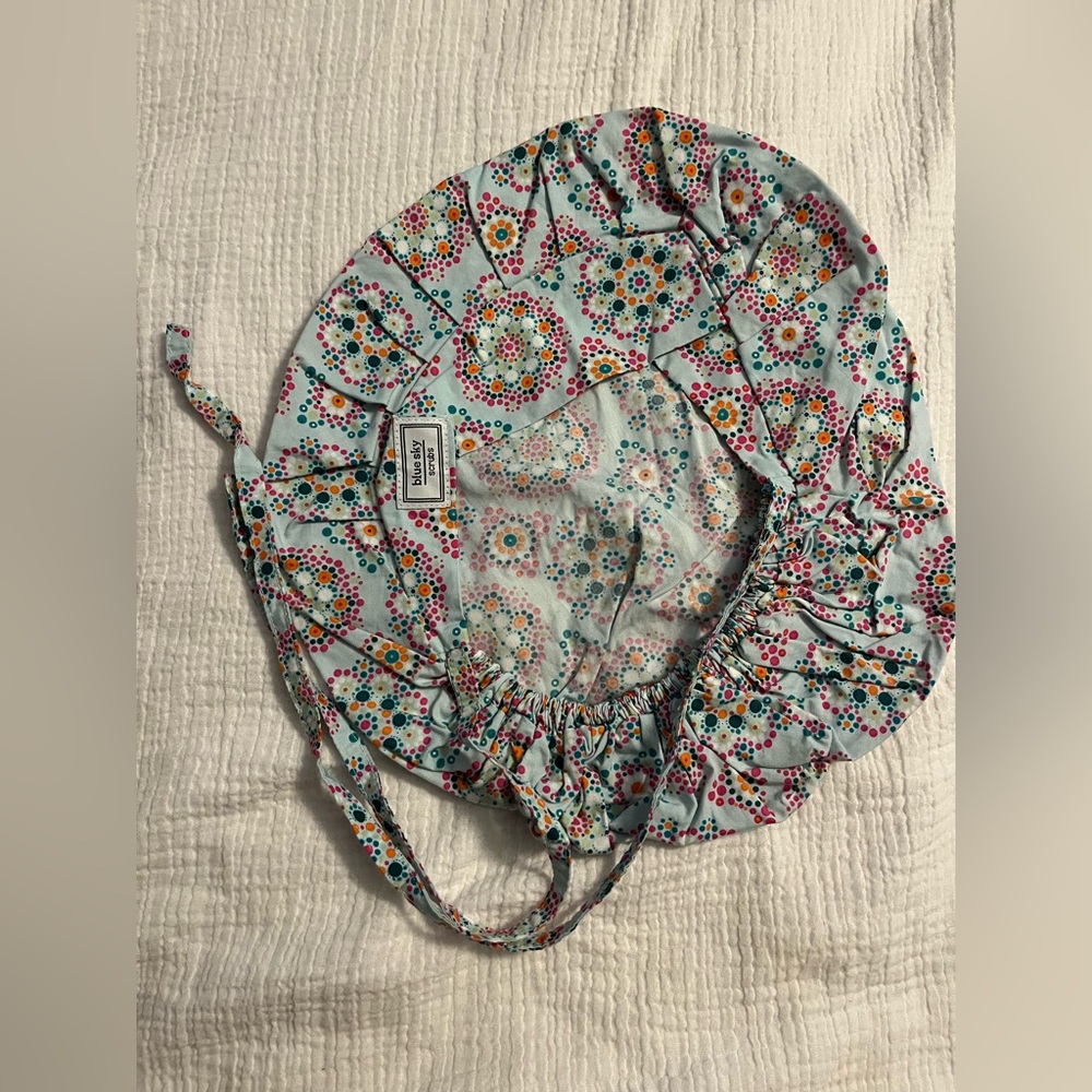 Blue Sky Poppy Style Surgical Hat